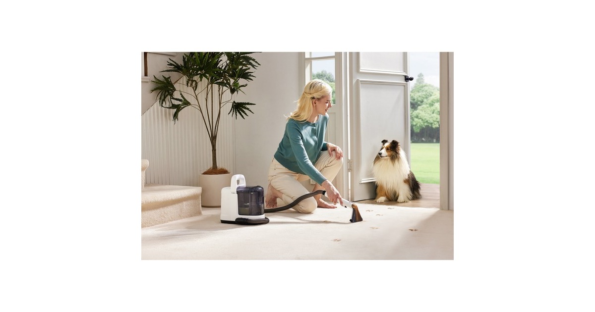 TinecoiCarpet SPOT Cleaner Tapijtreiniger vloerreiniger  (Wit/zwart, Vlekkenreiniger tapijt, meubels, auto | twee aparte waterreservoirs)