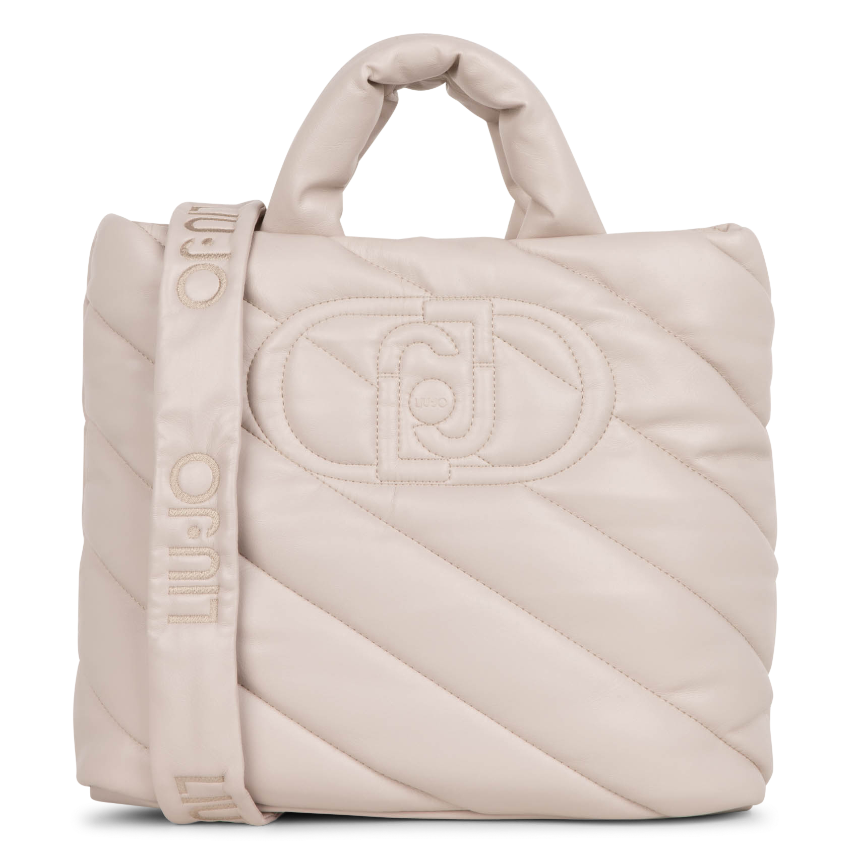 Sac shopper matelassé | Beige