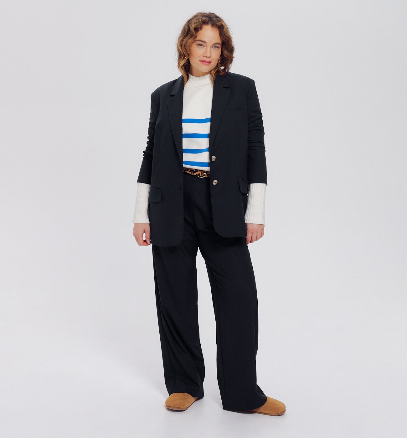 Veste de tailleur unie Femme - Marine