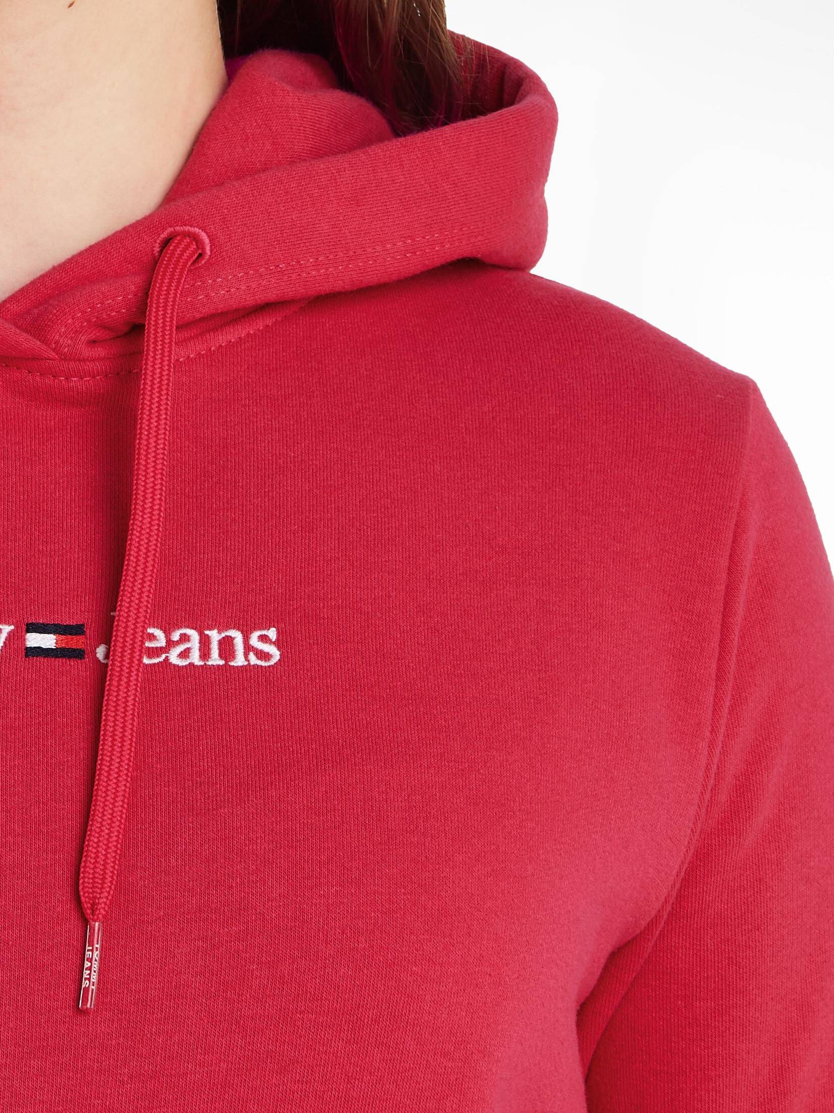 Tommy Jeans| Damen Hoodie TJW REG SERIF LINEAR HOODIE
