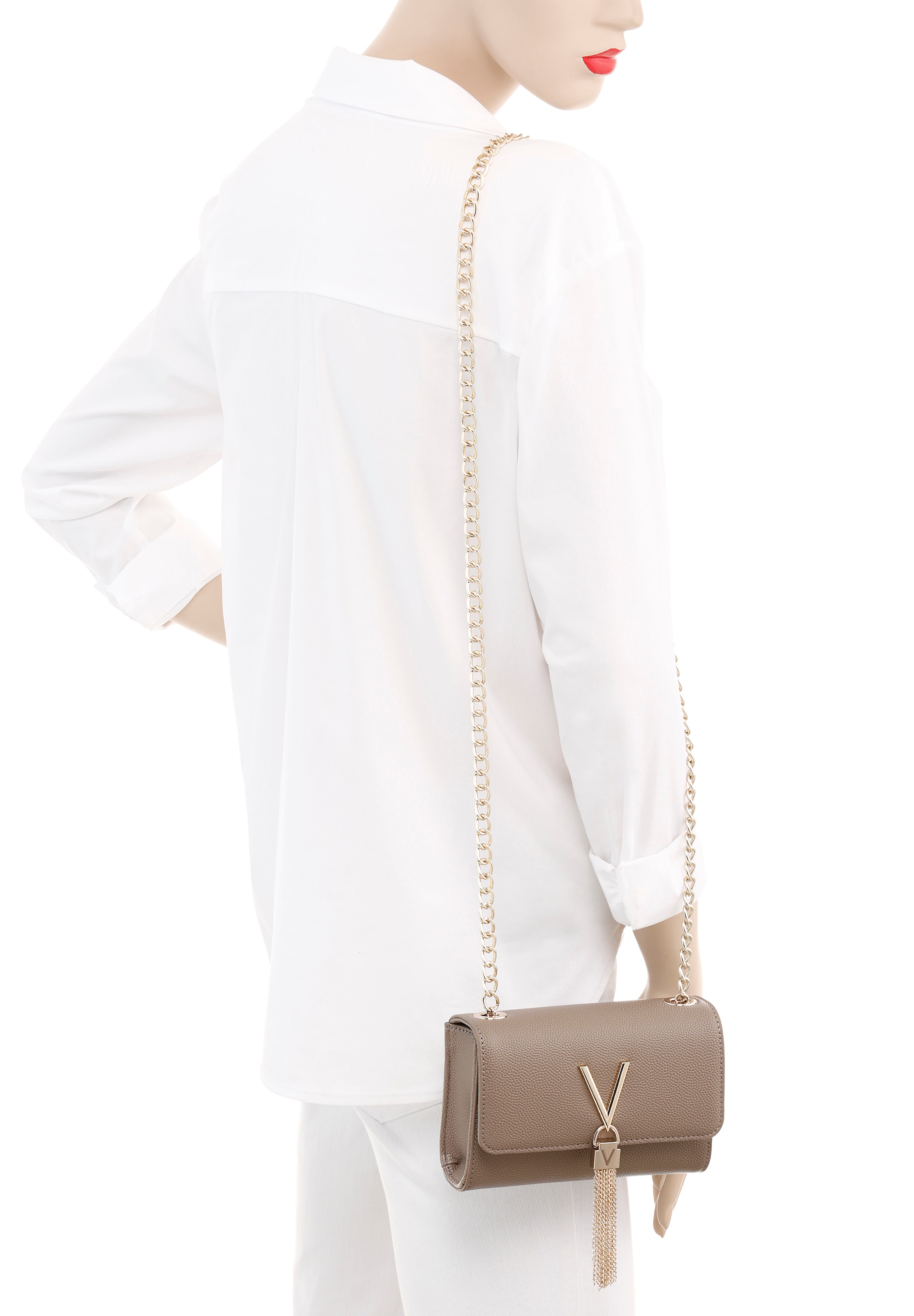 VALENTINO BAGS Umhängetasche »DIVINA« Handtasche Damen Tasche Damen Schultertasche Kettentasche
