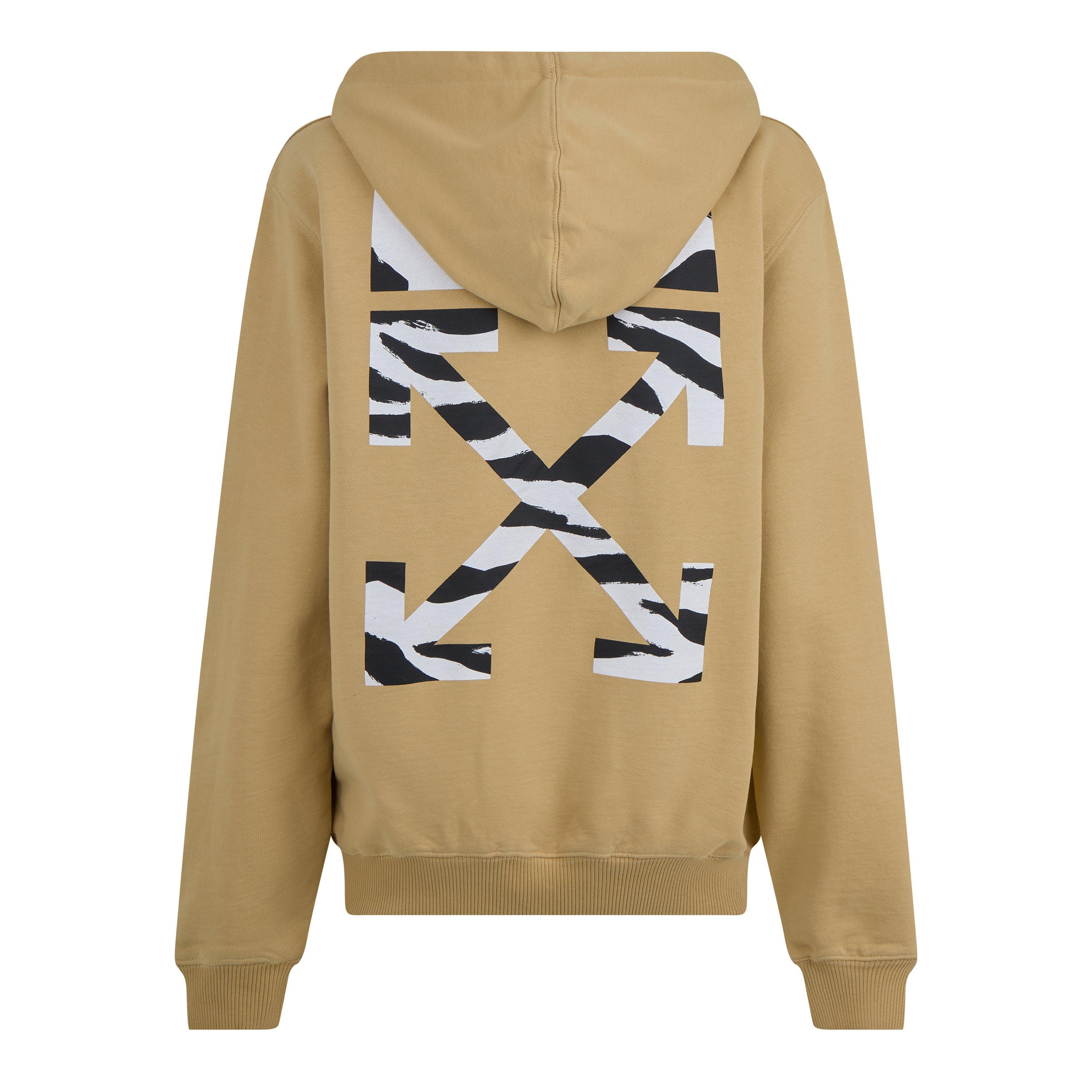 Off White Zebra Hoodie