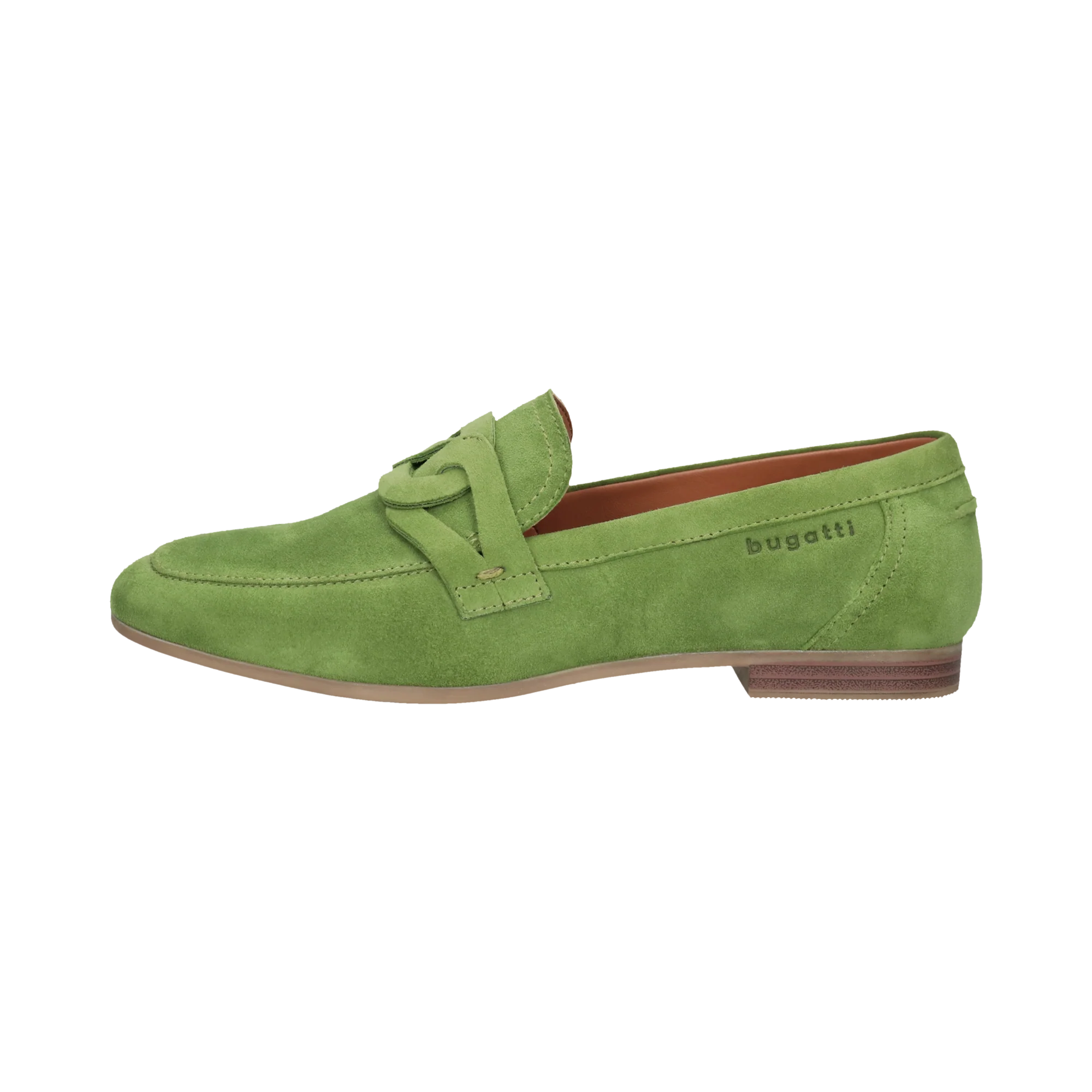 Leder Loafers grün