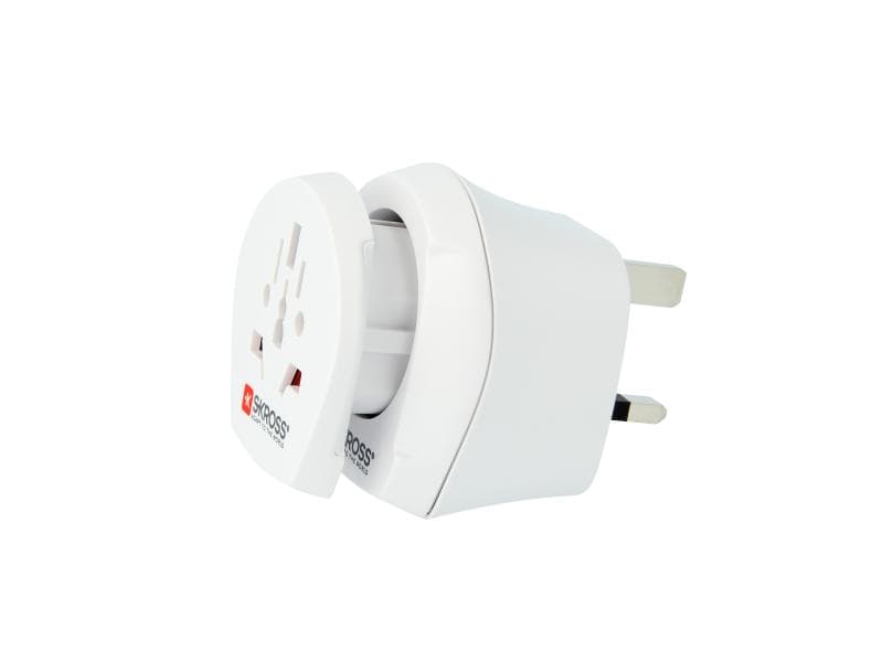 SKROSS Reiseadapter Combo World – UK 2 in 1 Lösung