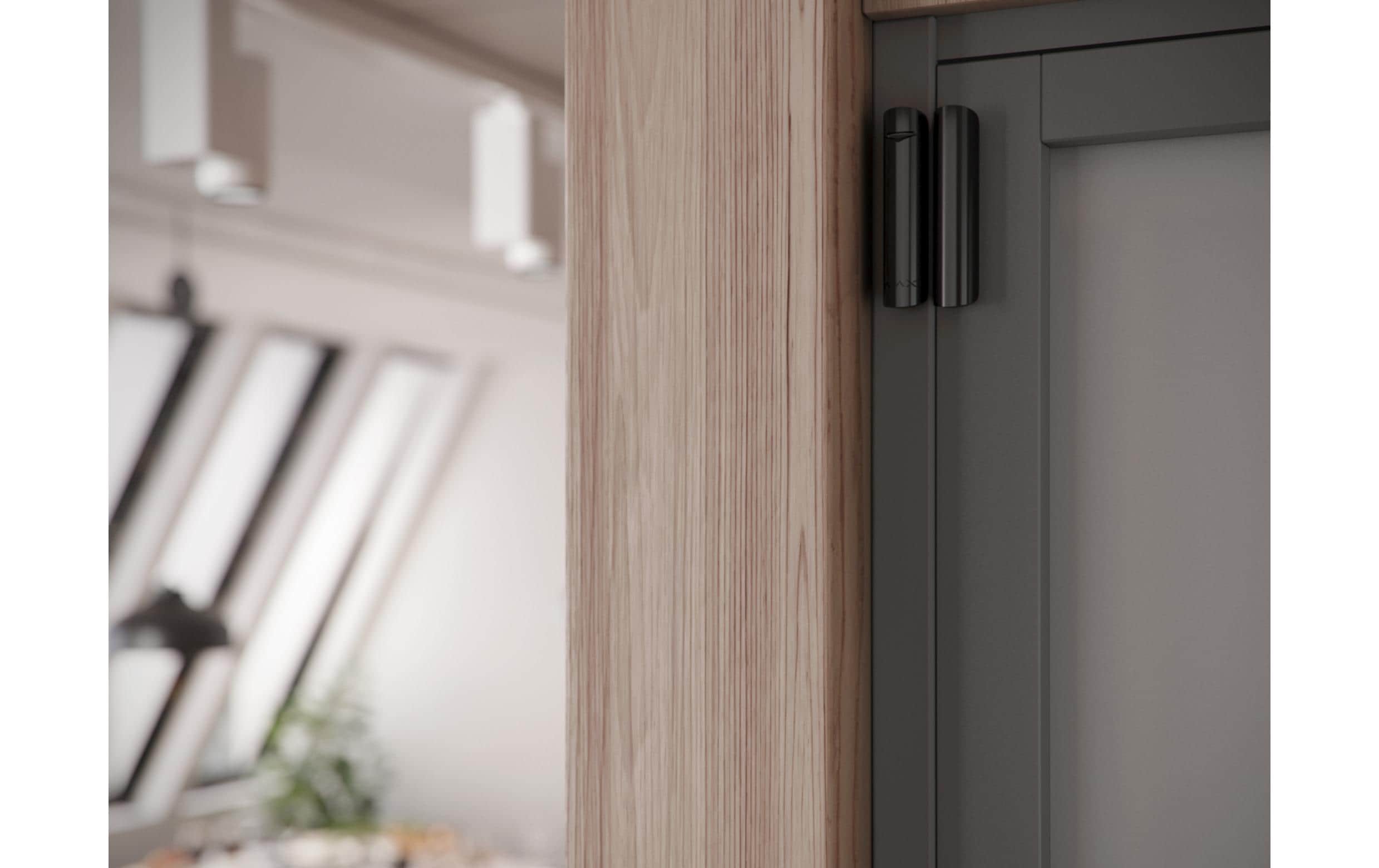 Öffnungsmelder Baseline DoorProtect Plus Jeweller SchwarzKabelloser Magnetkontakt mit Erschütterungs- und Neigungssensoren