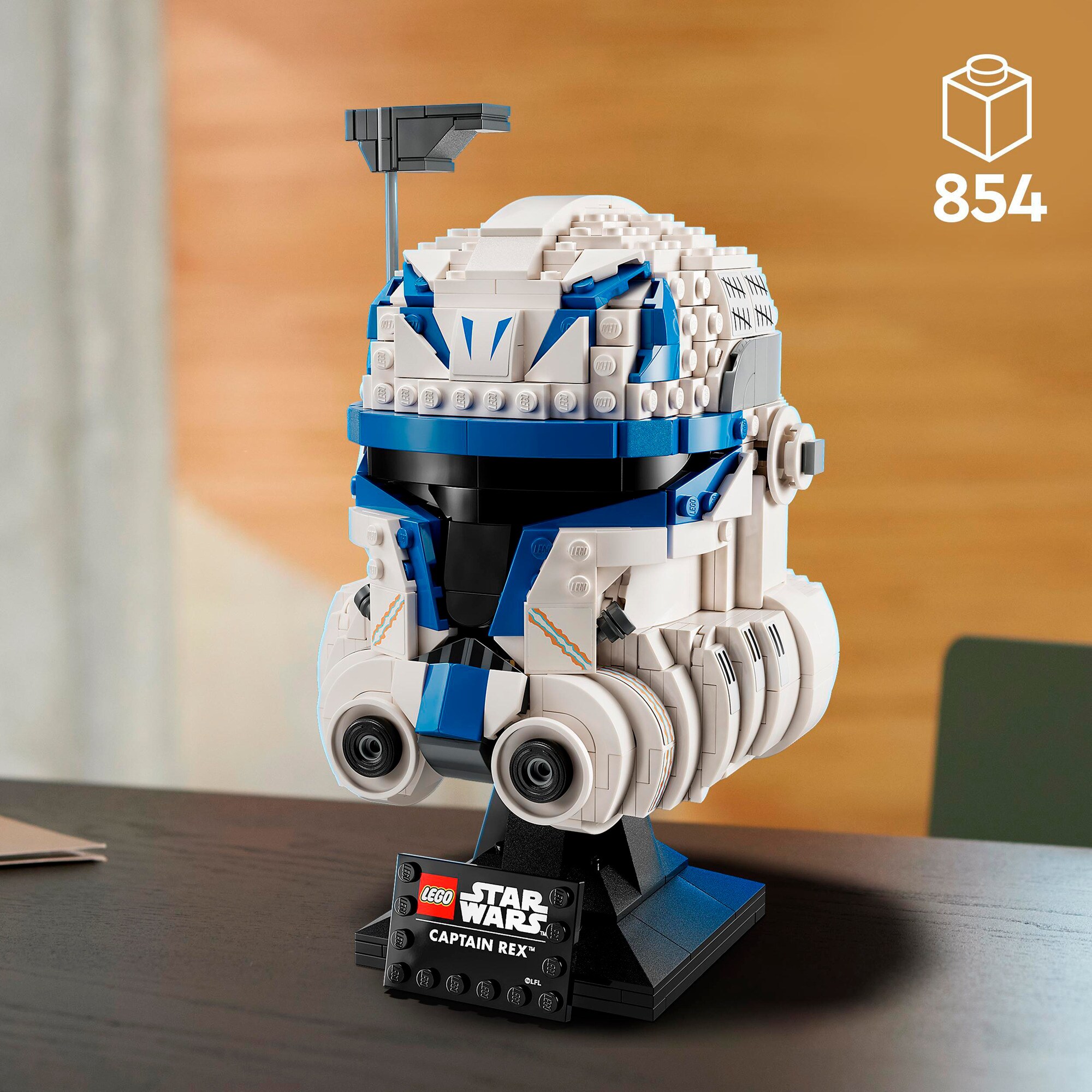 LEGO Konstruktionsspielzeug Star Wars Captain Rex Helm