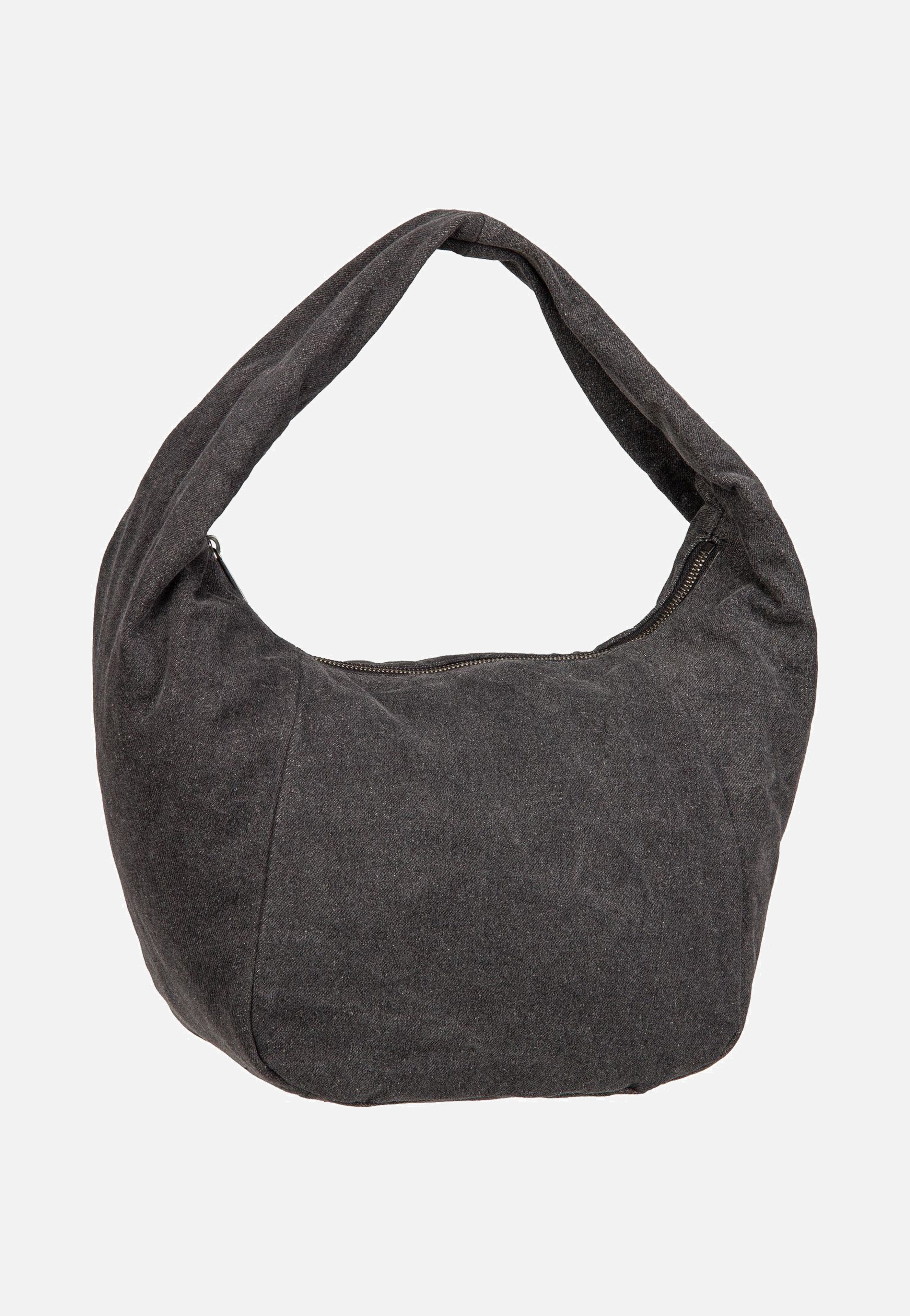Ferrah M Denim Black - Hobo Bag