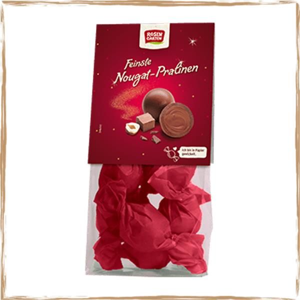Chocolates De Leite Com Recheio De Creme De Nougat De Avelã Bio