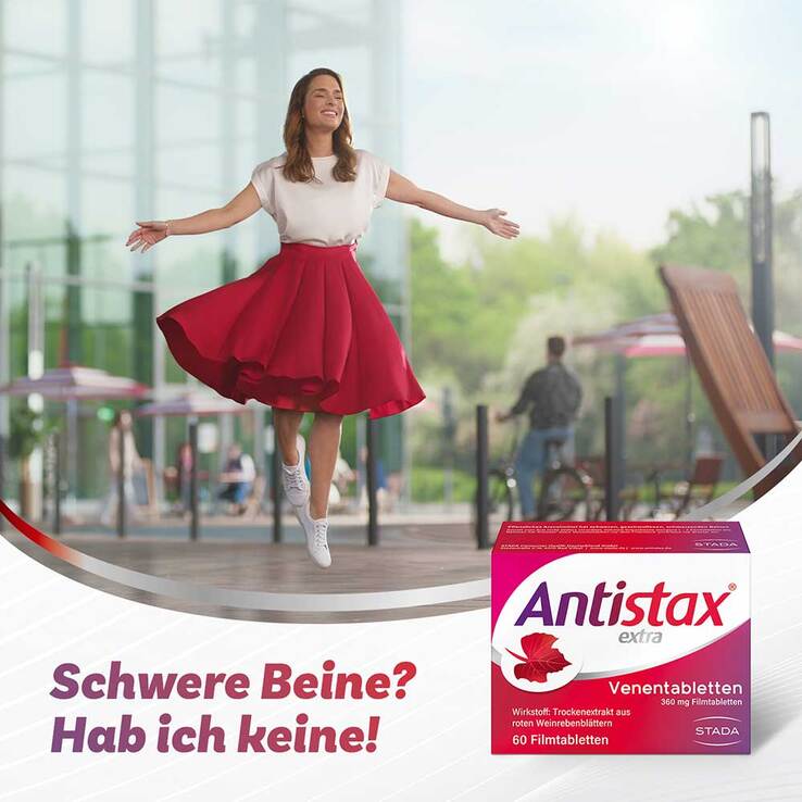Antistax extra Venentabletten bei Krampfadern, 90 St