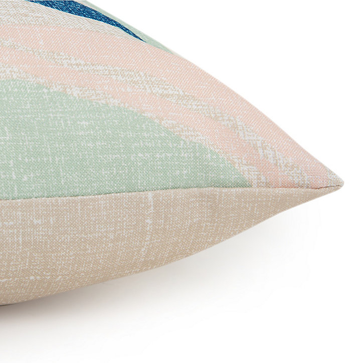 Coussin Keola végétal multicolore L.50 x l.30 x ep.10cm