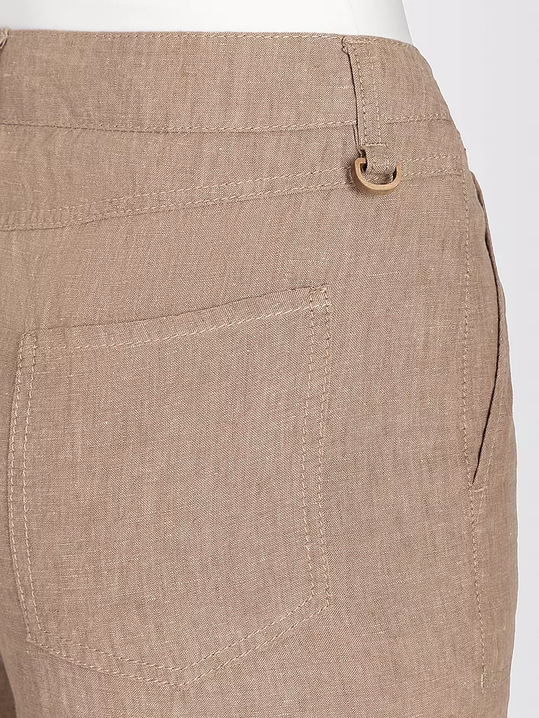 MAC Leinenhose 7/8 Nora beige
