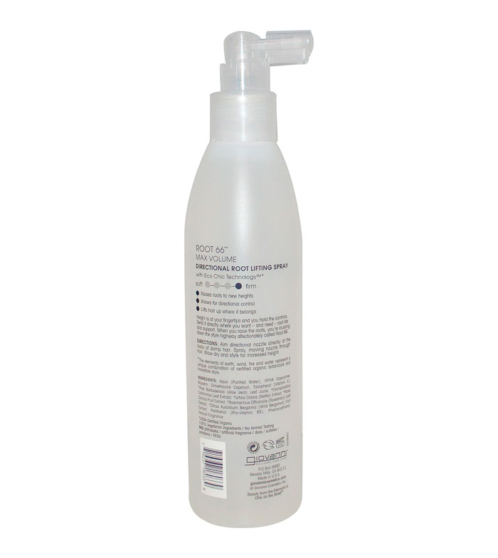 Giovanni - Direcional raiz levantamento Spray - Root 66 Max Volume