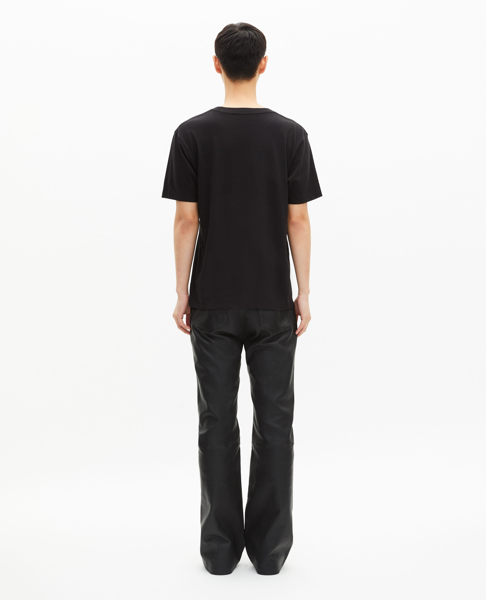 T-shirt avec sérigraphie noir
