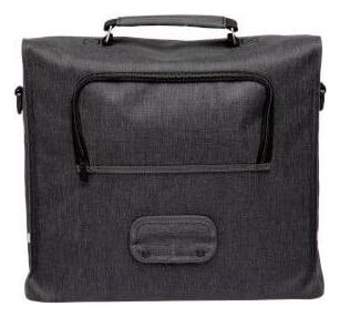 NEW LOOXS Sac à vélo Varo Messenger 15 Litres 39 X 30 X 13 Cm - Gris