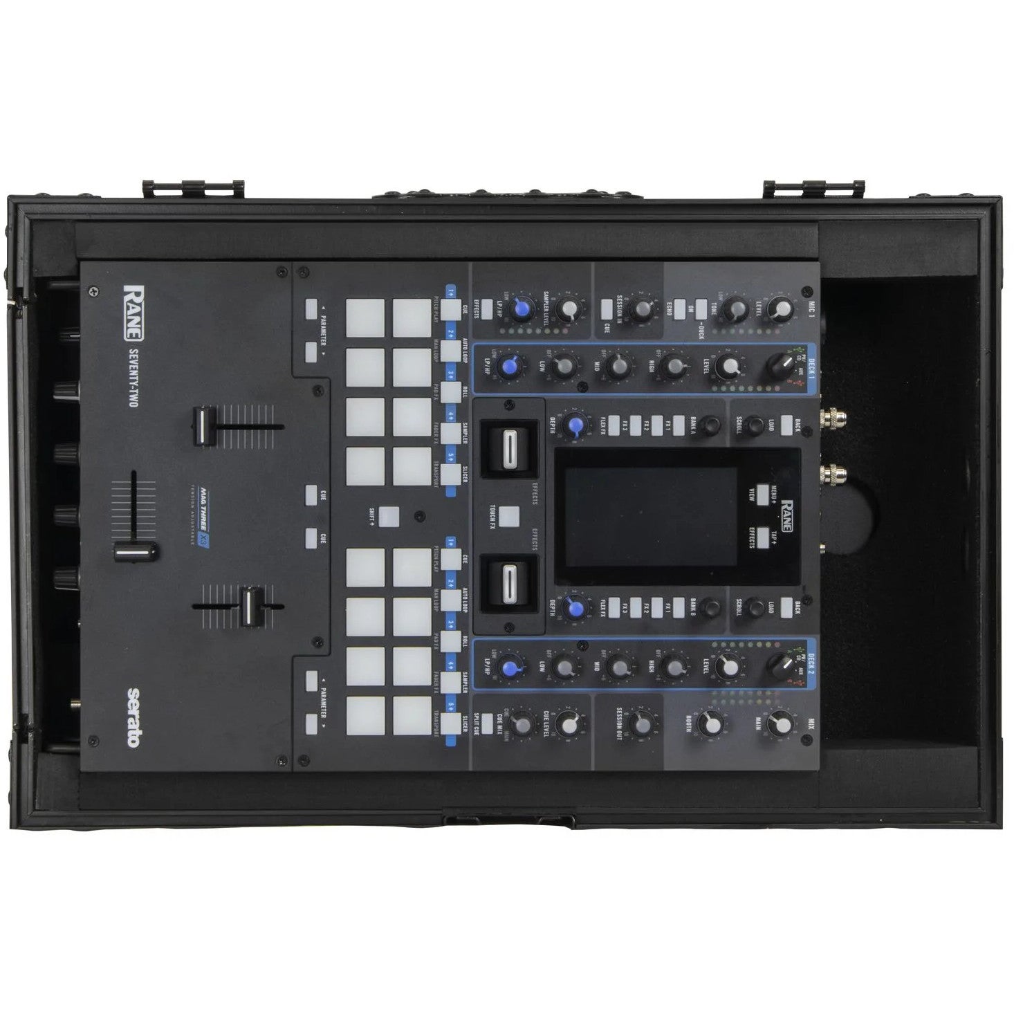 Odyssey FZRANE72BL case voor Rane Seventy-Two Black Label