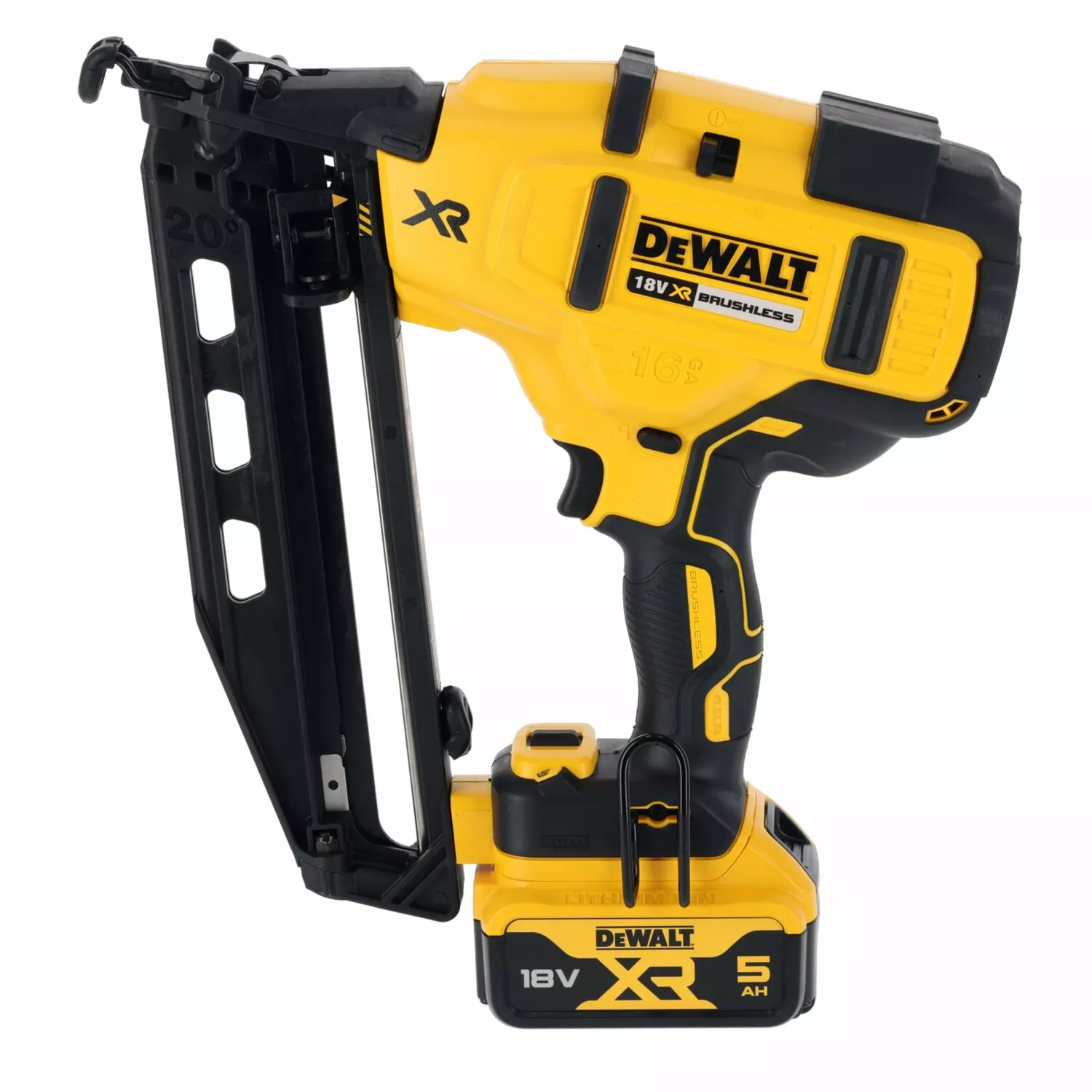 DeWALT DCN660N 18V Li-Ion Accu afwerk tacker body - 32-63mm - 16 Gauge - koolborstelloos