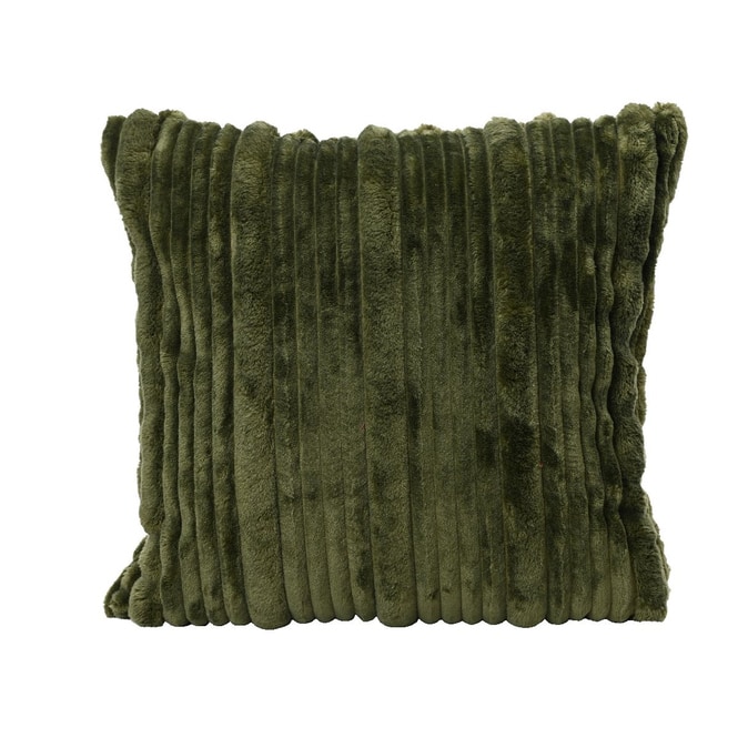 Dekokissen - dunkelgrün - ca. 45 x 45 x 10 cm
