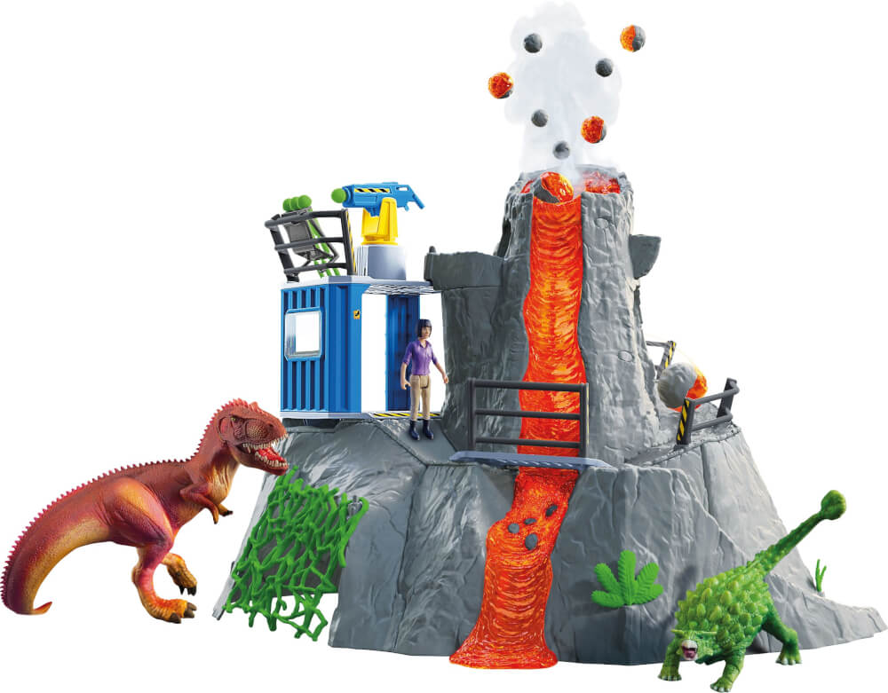 schleich® Dinosaurs 42564 Große Vulkan-Expedition