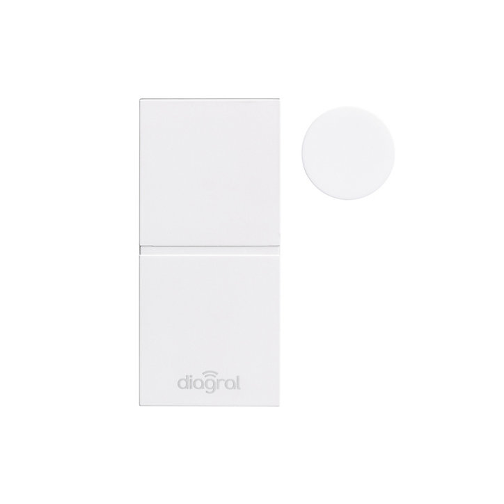 Pack alarme Diagral Précision sirène DIAG03CSF et 2 détecteurs d'ouverture miniature DIAG39APX