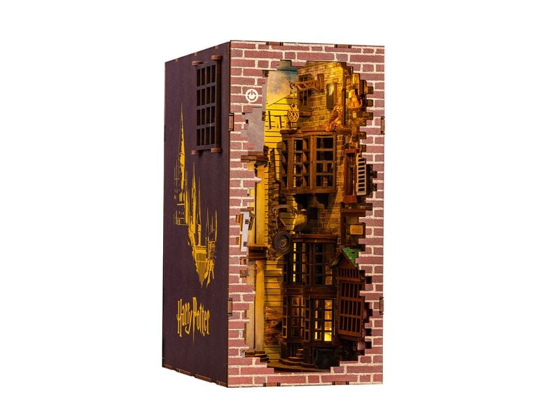 Revell Bausatz Diagon Alley Harry Potter Holzbausatz mit LED-Beleuchtung und Berührungssensor