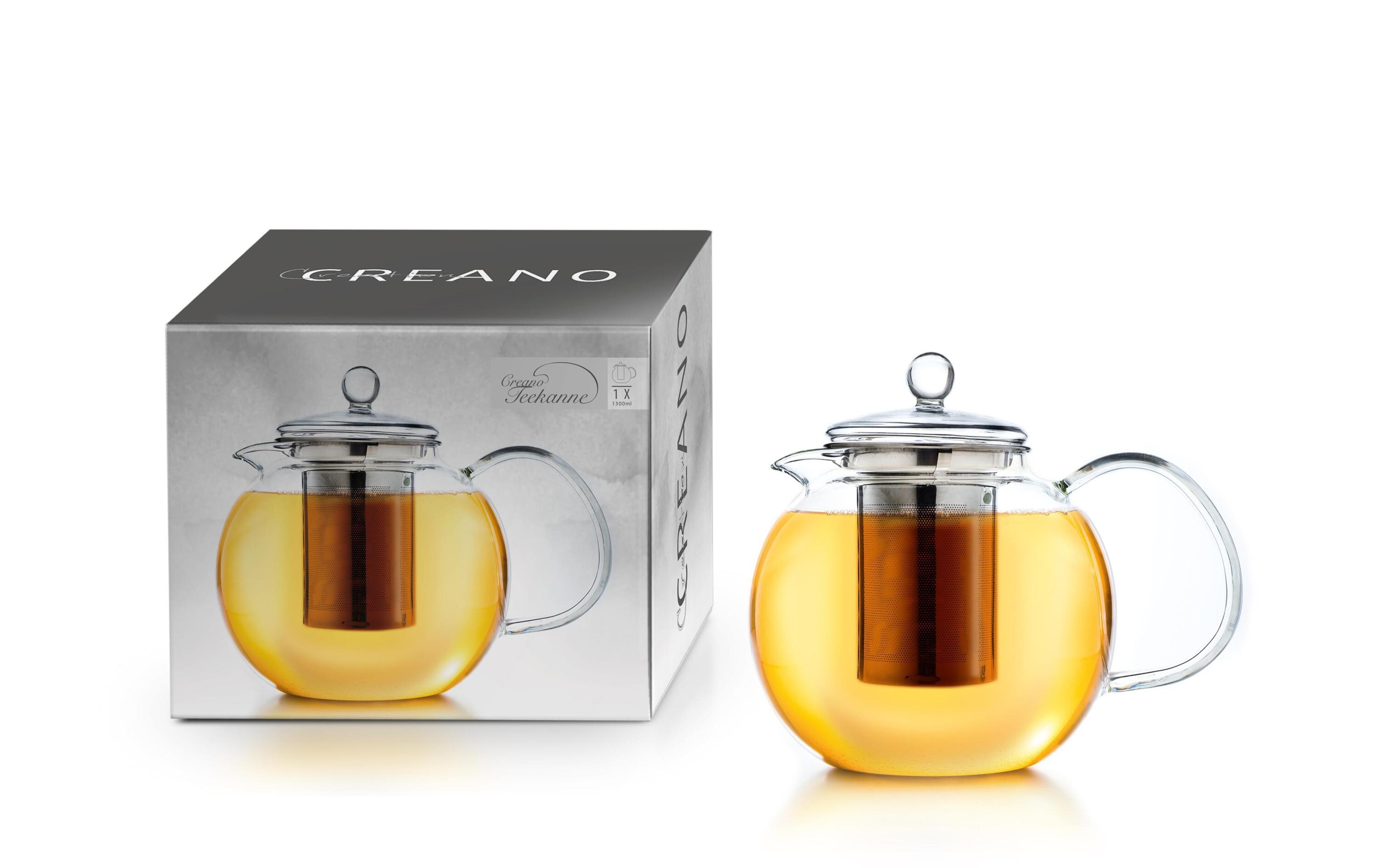 Teekanne 1.3 l, TransparentTeekanne