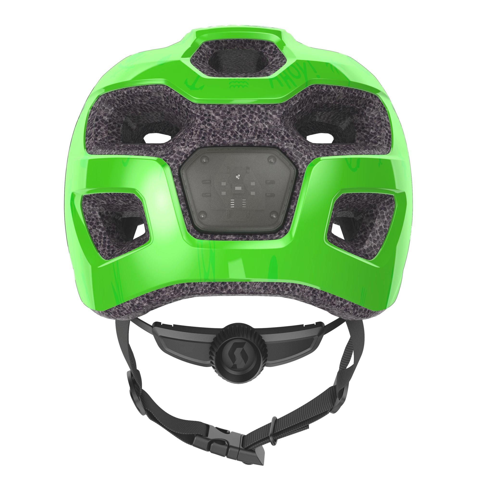 SCOTT Spunto Cykelhjelm Fluo Green Til Børn 46-52 cm