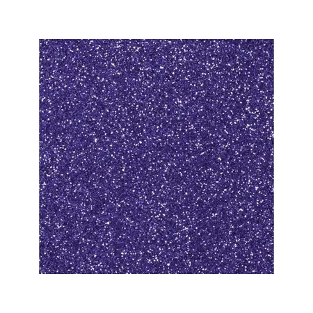 Knorr Prandell CreaSoft Moosgummi Glitter, blau, 20 x 30cm, 1 Stück