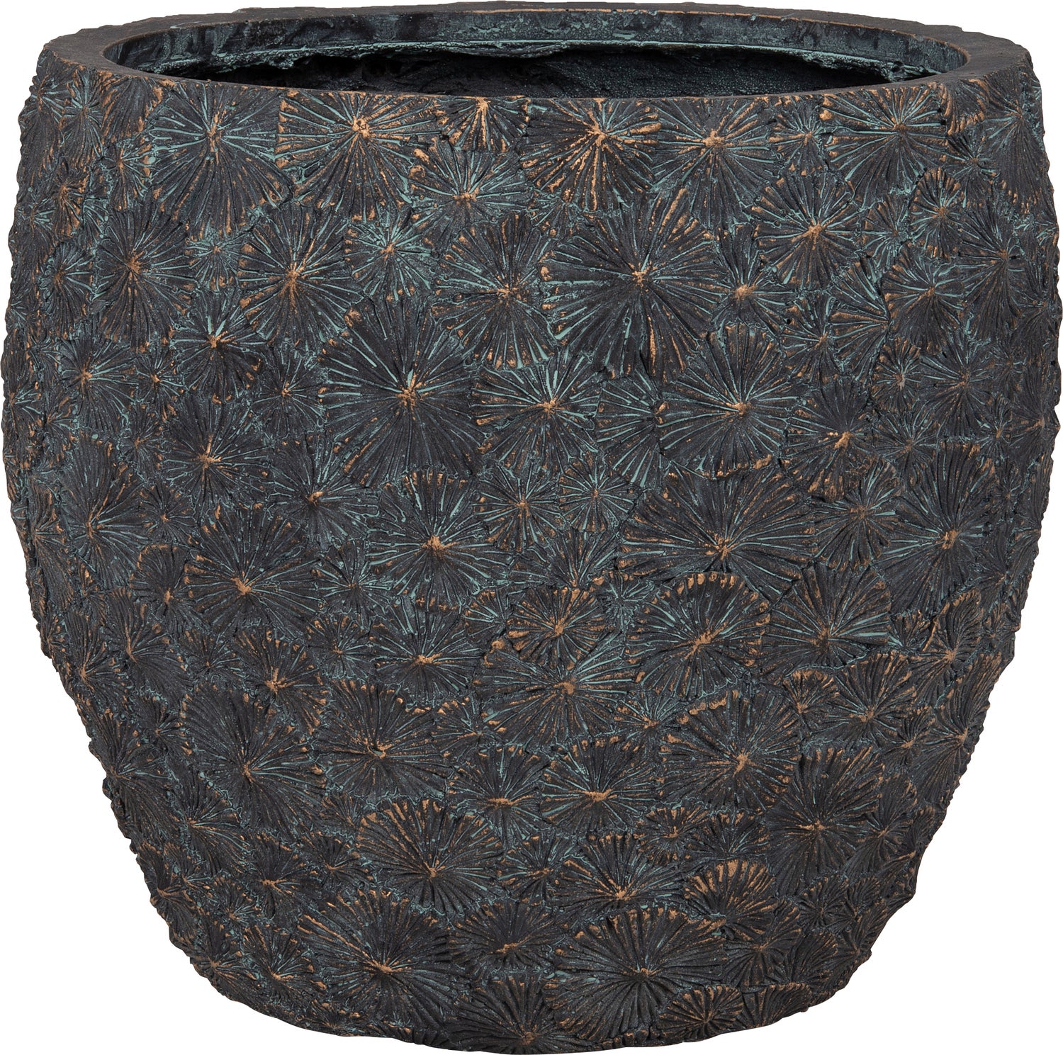 Intratuin bloempot Joanna blauw D 45 H 41 cm