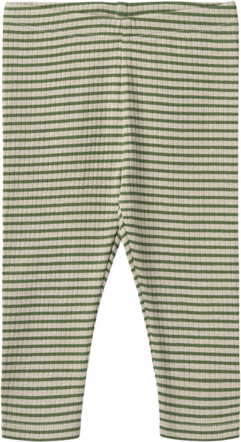 Wheat Jersey Leggings Jules Elm green stripe