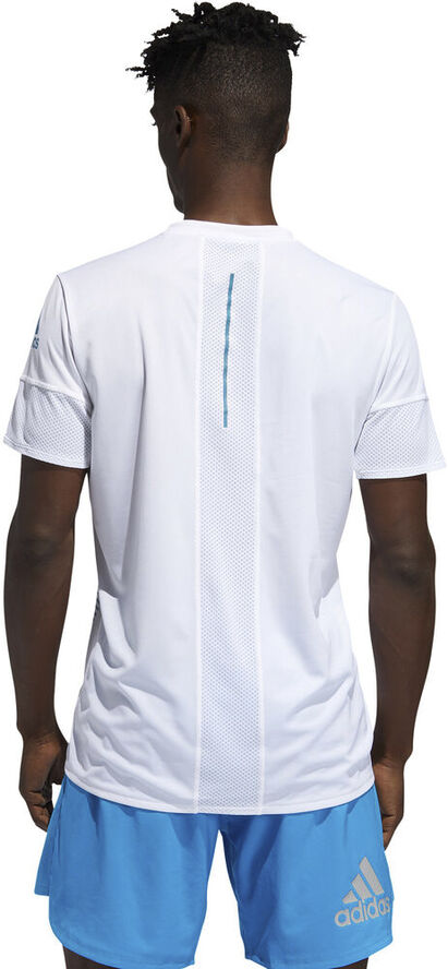 adidas 25/7 Rise Up N Run Parley T-shirt Hvid