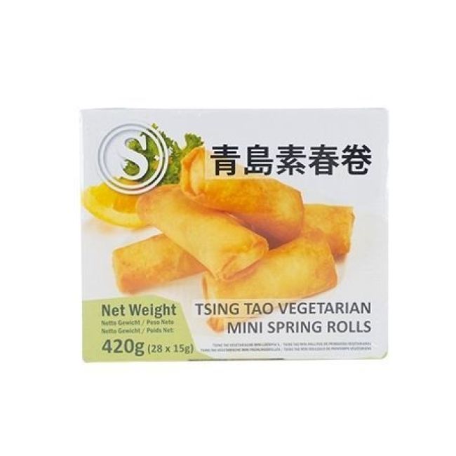 Tsing Tao Vegetarische Mini Loempia's 28x15g