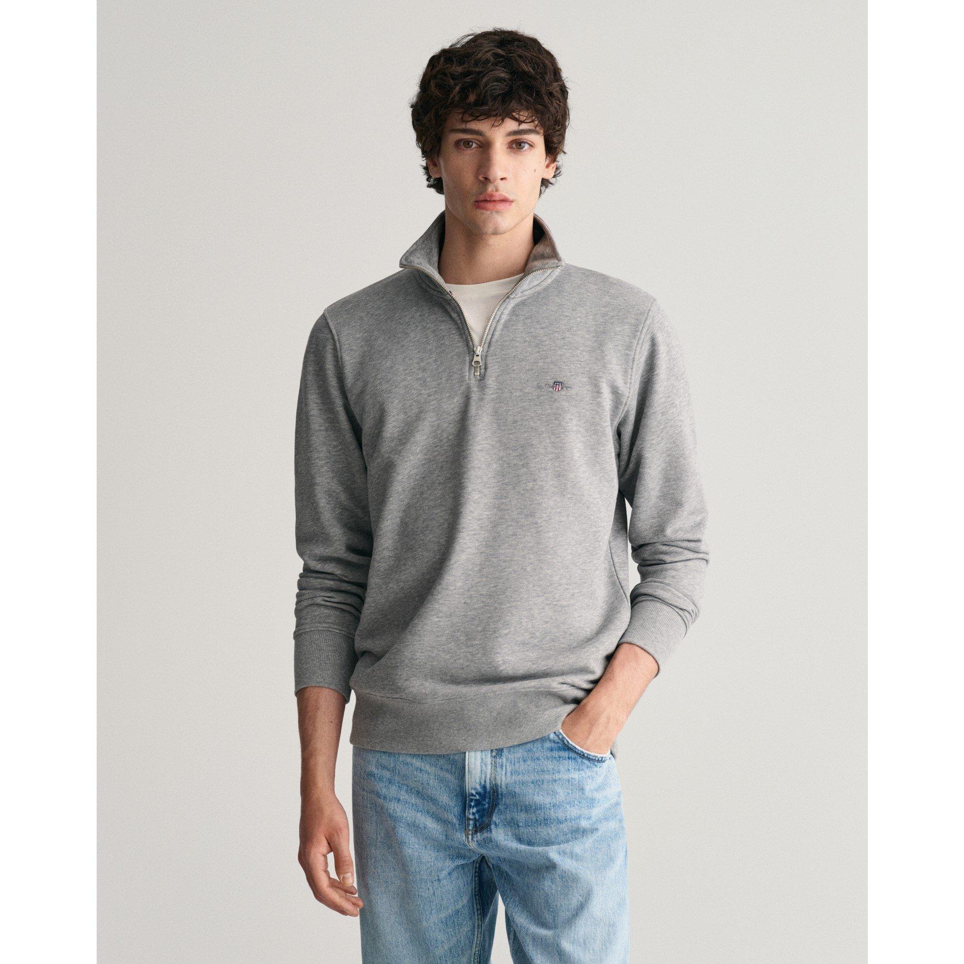 Gant Shield Half Zip Sweatshirt