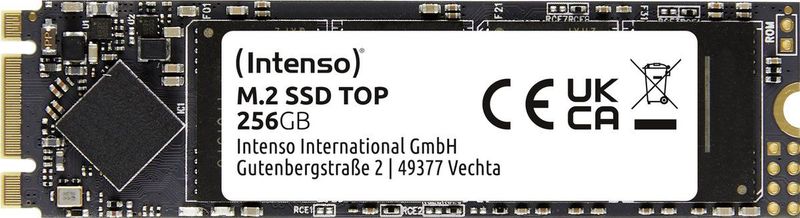 Intenso M.2 SSD SATA III - 256GB - 550MB/s