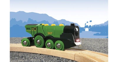 BRIO World 33593 Lokomotiv Stort, Grønt og Kraftig