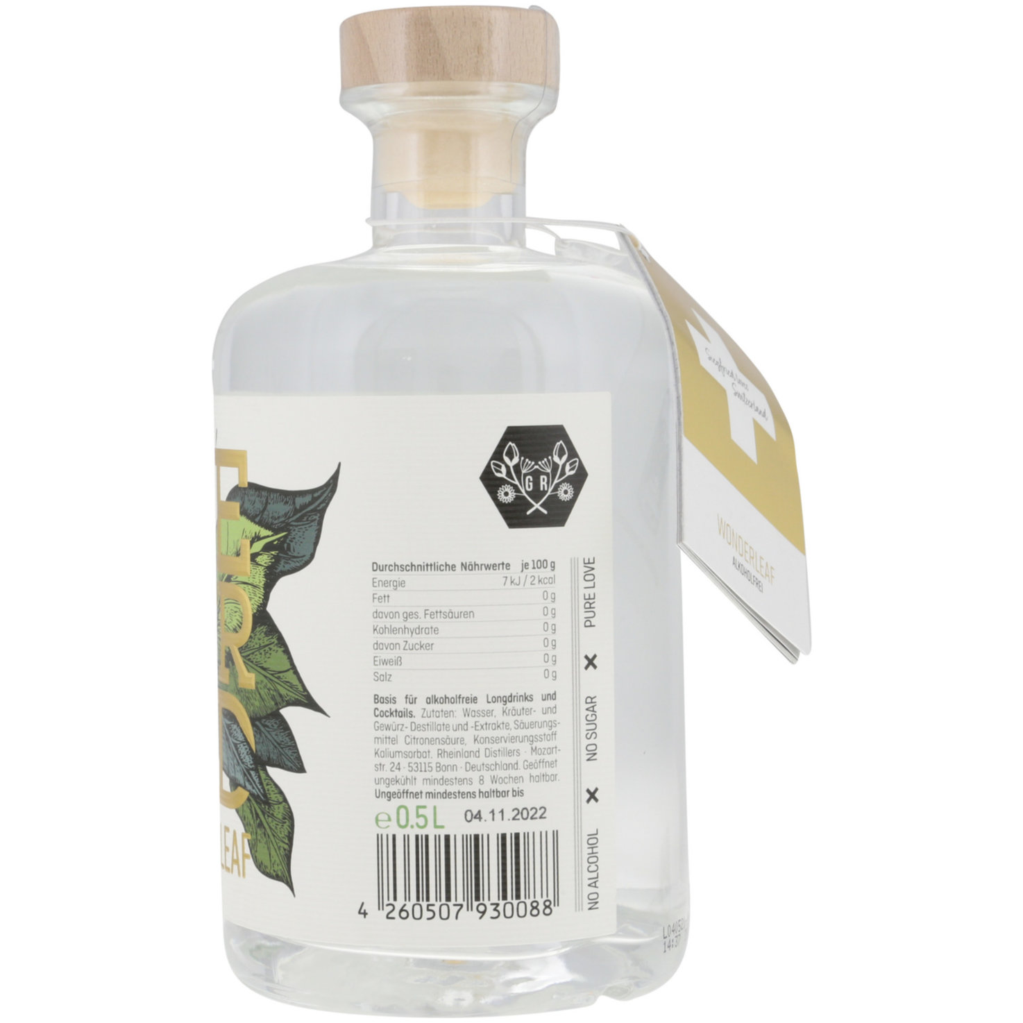 Siegfried Gin Wonderleaf alkoholfrei -50cl