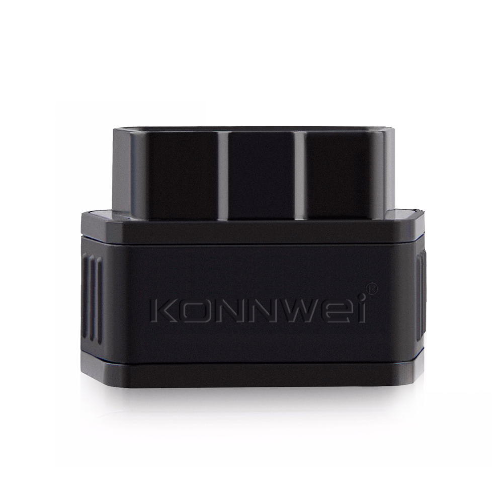 (1.5V) Universal Mini Bluetooth Auto KFZ Diagnose Scanner Motor Fehlercode Auslesegerät für Android (OBDII) - Schwarz