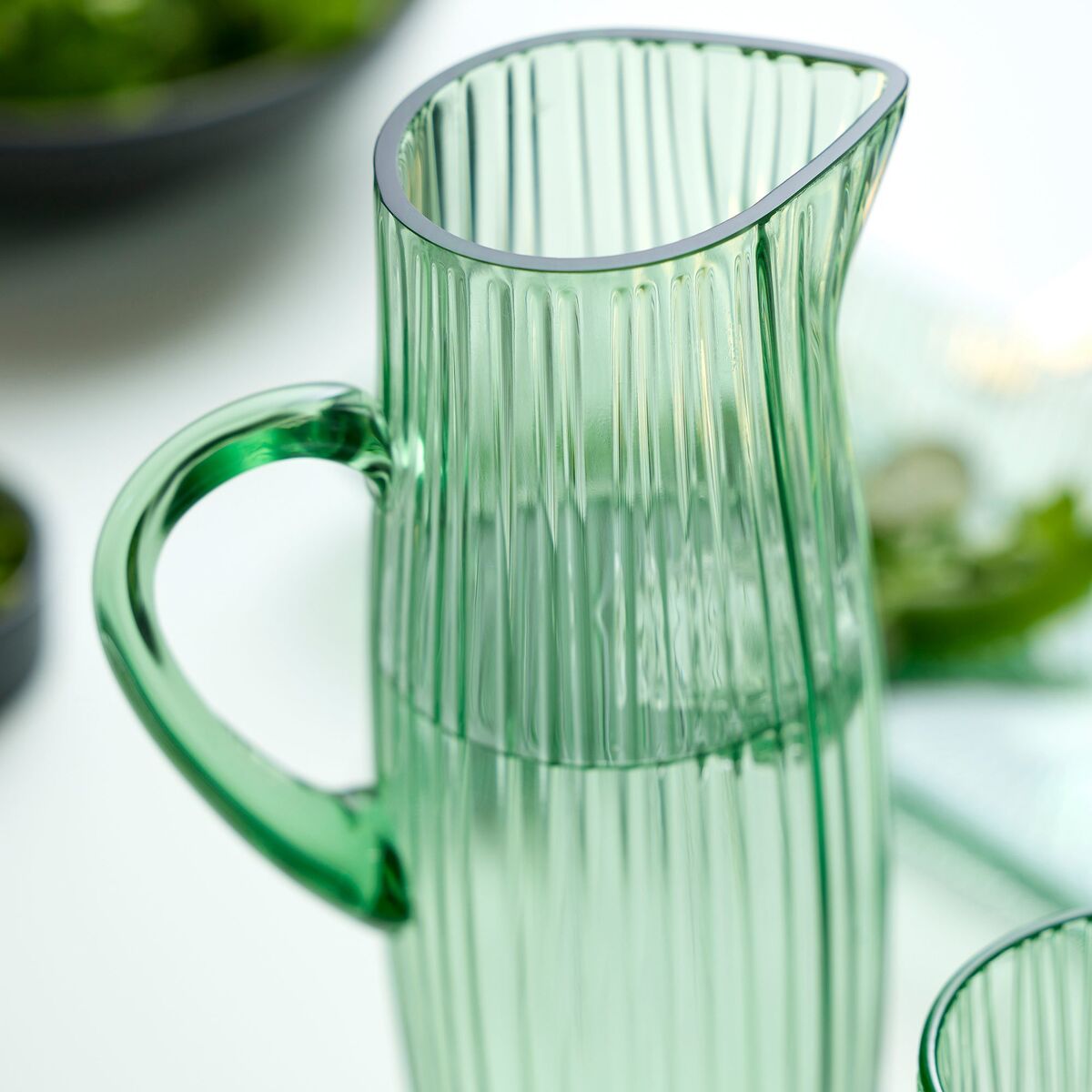 Kusintha glasskanne 1,2 liter, grønn