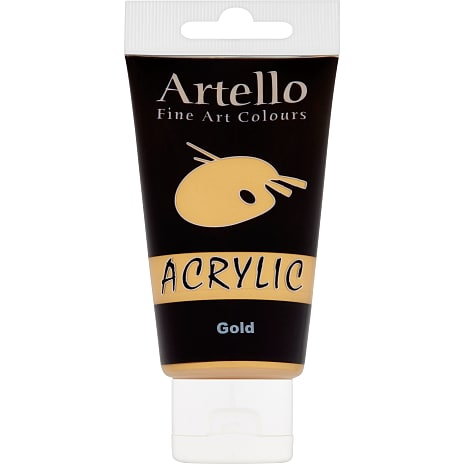 Artello acrylic 75ml gold
