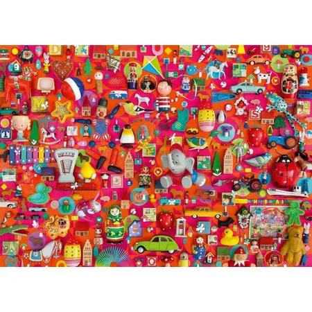 Schmidt Spiele Puzzle - Shelley Davies Vintage Spielzeug, 1000 Teile