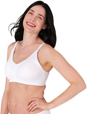 Medela Amme- og Pumpe-bh 3-in-1, Hvit