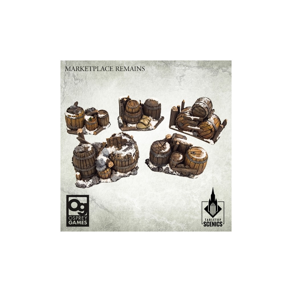 Décors Officiels Frostgrave - Marketplace Remains