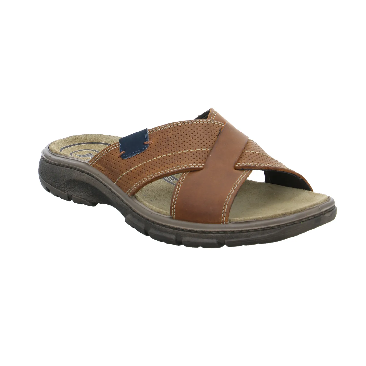 IMAC Offene Schuhe Braun Leder