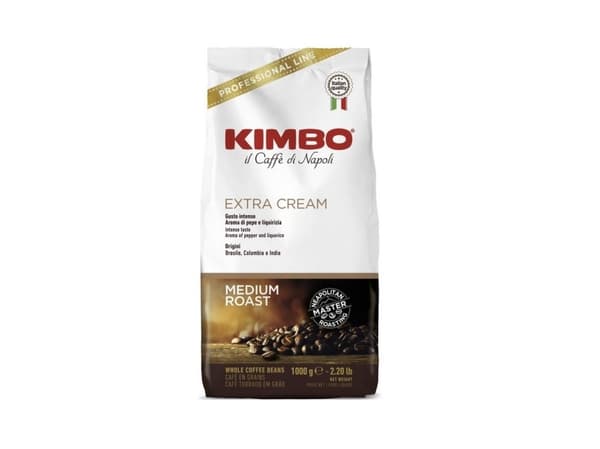 Kimbo Extra Cremeas kaffebønner 1 kg