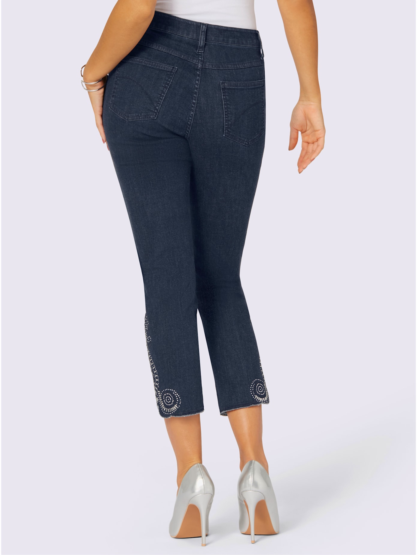 Jean superbe broderie