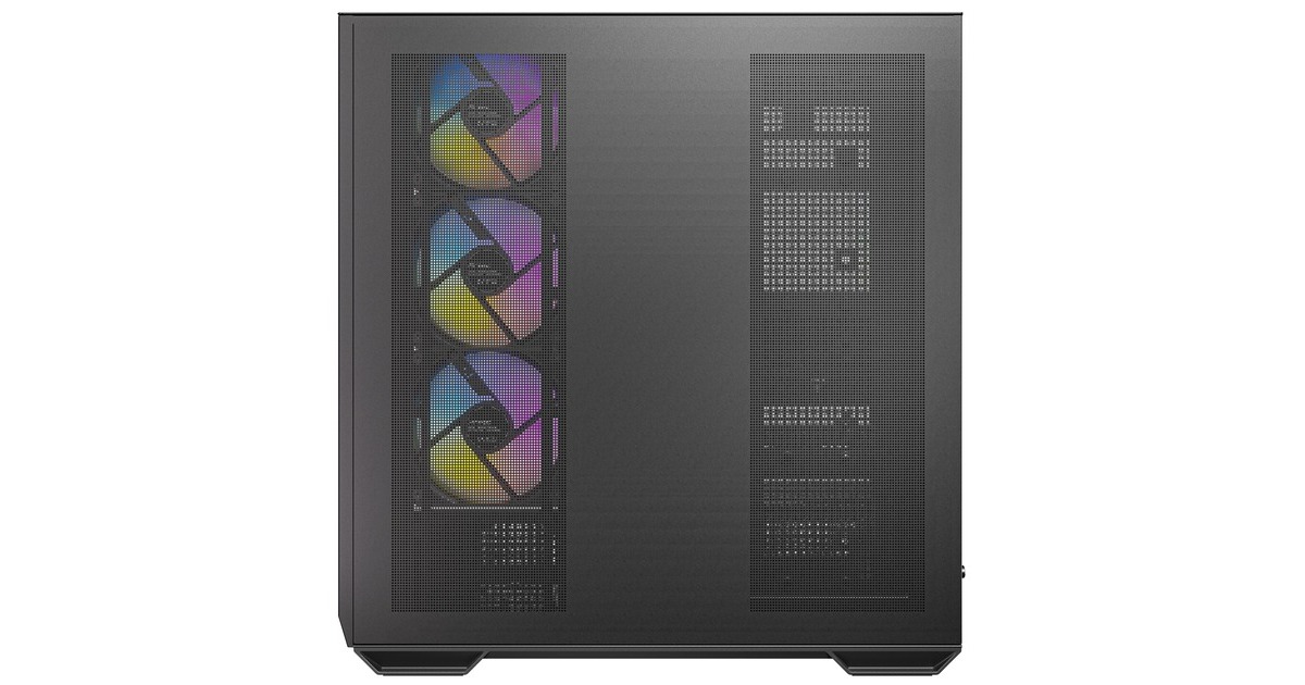 AntecC7 ARGB midi tower behuizing  (Zwart | 2x USB-A | 1x USB-C | Tempered Glass)