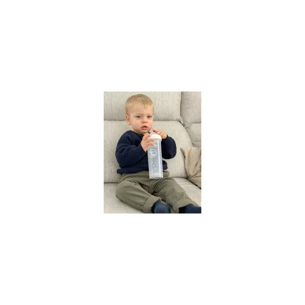 Twistshake Anti-Colic sutteflaske 2 mdr   260 ml - Hvid