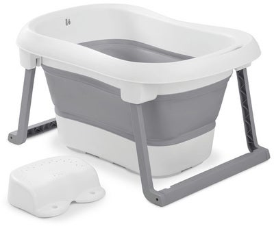 Hauck Wash N Fold Badebalje L, White/Stone