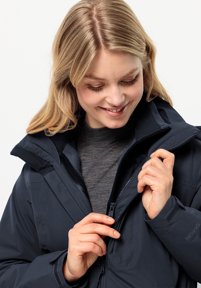 Jack Wolfskin Funktionsjacke »FERNBLICK 2L JKT W« mit Kapuze