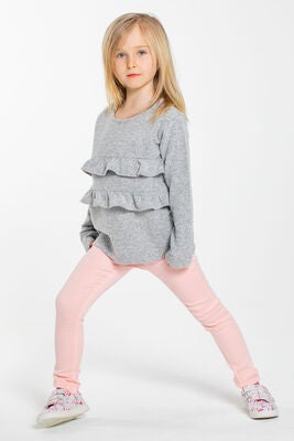 Luca & Lola Asia Genser, Grey Melange