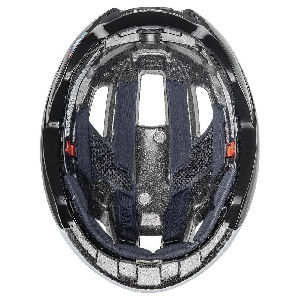 Uvex Rise CC Race Fietshelm Wit/Zwart